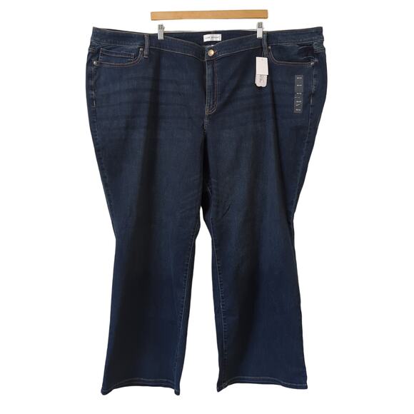 NWT Lane Bryant Signature Fit Mid Rise Bootcut Womens Jeans 38 40 Plus Size $70 - Picture 2 of 8